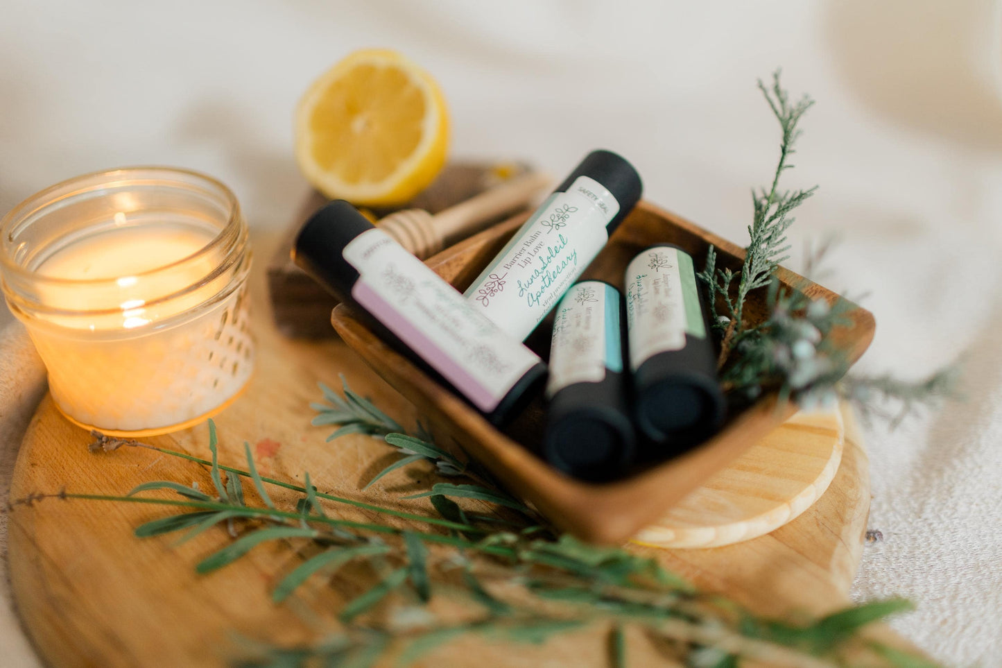 Barrier Balm Lip Love. Herbal infused lip balm