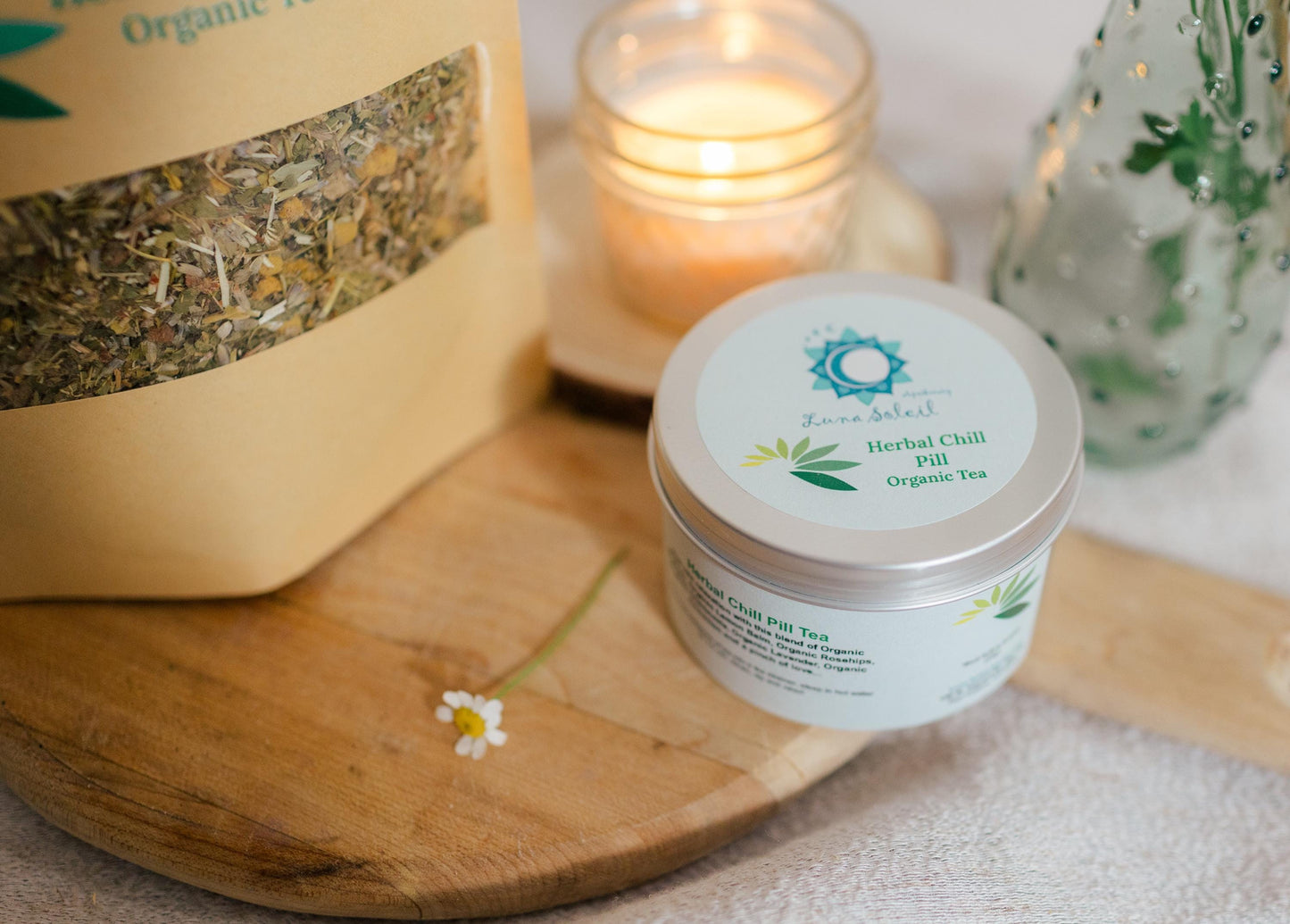 Herbal Chill Pill Loose Leaf Tea (3 oz)