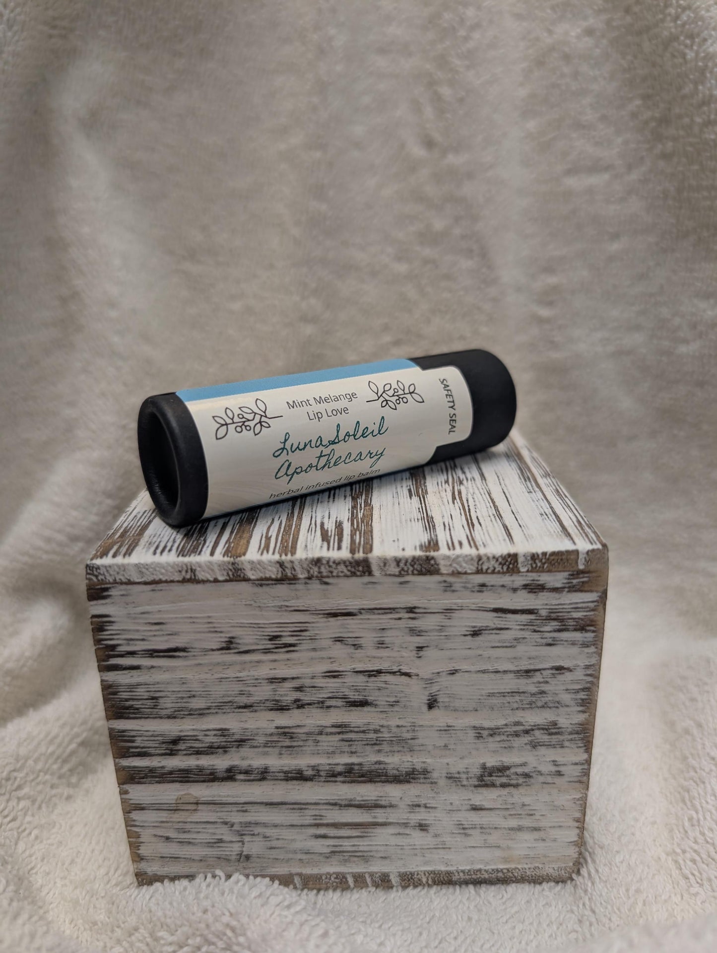 Mint Melange Lip Love.  Herbal infused lip balm