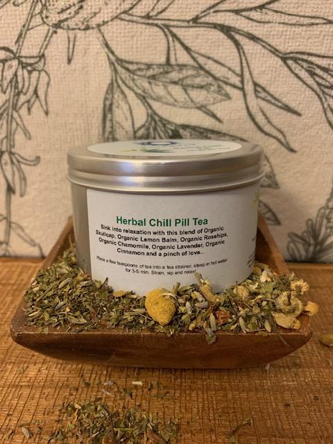 Tea Sampler-Herbal Chill Pill Loose Leaf Tea