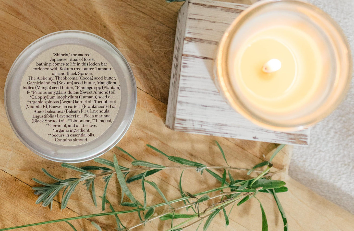 Sacred Shinrin Lotion Bar