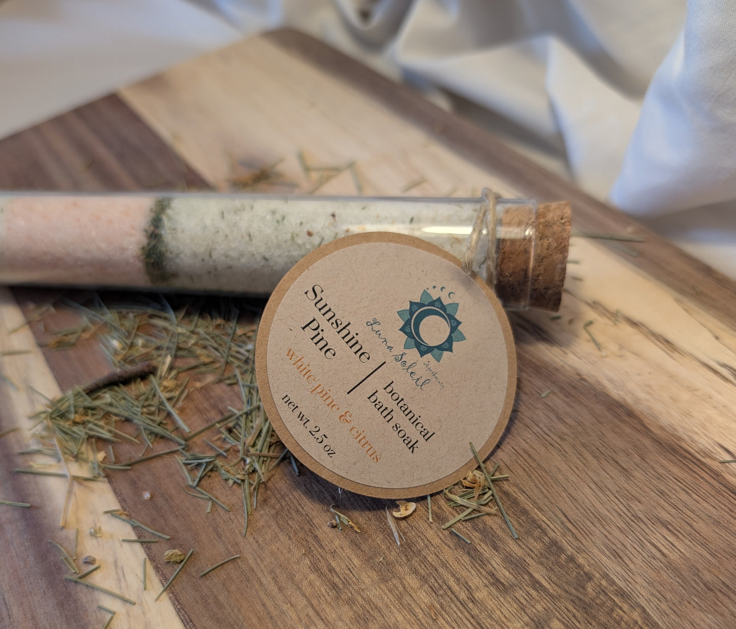 Botanical Bath Soak Flight (set of 3)